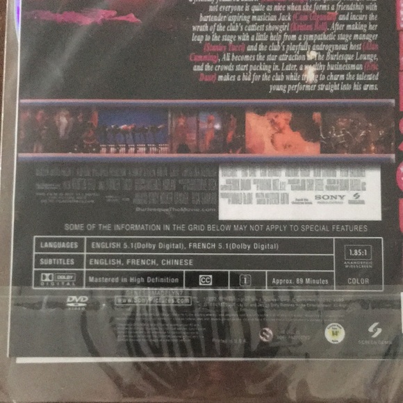 🔥 3/$25 🔥 BURLESQUE CHER - Picture 6 of 6